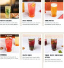 Menu Del Arte - Les apéritifs et cocktails