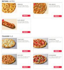 Menu Domino's pizza - Les menus