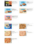 Menu Domino's pizza - Les menus et besterllers