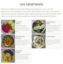 Menu Dubble - Les salad bowls