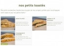 Menu Dubble - petits toastés