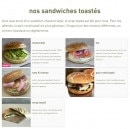 Menu Dubble - Les sandwiches toastés