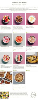 Menu Dubble - Les desserts maison
