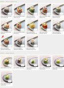 Menu Eat Sushi - Maki califoria et maki green