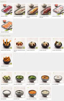 Menu Eat Sushi - Sashimi, fingers food et entrées
