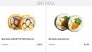 Menu Eat Sushi - Big roll