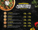 Menu Five Pizza Original - Pizzas signatures