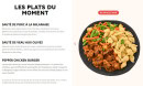 Menu Flunch - Les plats du moment