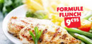 Menu Flunch - Formule flunch