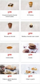 Menu Flunch - Déjeuner et dîner à la carte : Desserts - 2