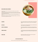 Menu Green is Better - Les bowls signatures