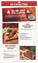 Menu Hippopotamus - Viandes page 2