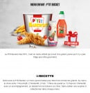 Menu KFC - Menu pour les enfants