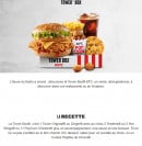 Menu KFC - Tower Box® KFC