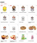 Menu KFC - Desserts