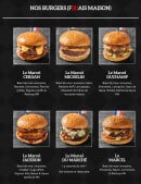 Menu King Marcel - Les burgers