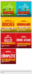 Menu La Boucherie - Carte 2020 - Les formules