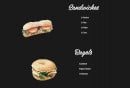 Menu Le club - Sandwichs et Bagels