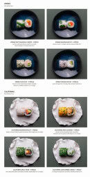Menu Matsuri - Spring et california