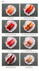 Menu Matsuri - Sushi