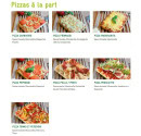 Menu Mezzo Di Pasta - Les pizzas à la part