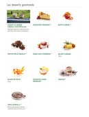 Menu Mezzo Di Pasta - Les desserts gourmands
