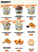 Menu O'tacos - Desserts