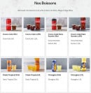 Menu Pizza hut - Carte en livraison : Boissons