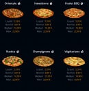 Menu Pizza Rustica - Pizzas 2