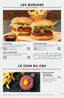 Menu Poivre rouge - Les burgers