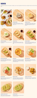 Menu Pokawa - Sides