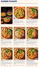 Menu Pokawa - Gamme chaude