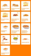 Menu Popeyes - Petites familles page 2