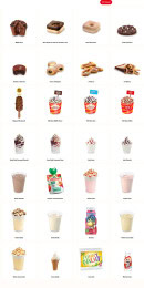 Menu Quick - Les desserts