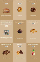 Menu Speed Burger - Les desserts suite