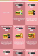 Menu Speed Burger - Les éditions limitées