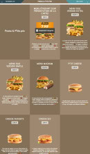 Menu Speed Burger - Promo p tits  prix