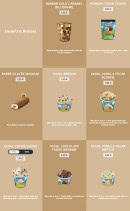 Menu Speed Burger - Les desserts