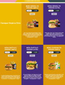 Menu Speed Burger - Les classiques simple et extras