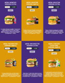 Menu Speed Burger - Les classiques simple et extras page  3
