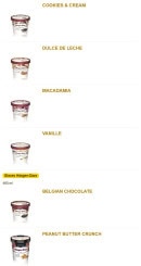 Menu Speed Rabbit Pizza - Les desserts page  4