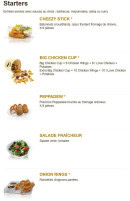 Menu Speed Rabbit Pizza - Les starters
