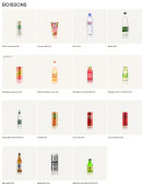 Menu Sushi Shop - Les boissons