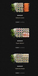 Menu Sushi Shop - Sushi boxes 3