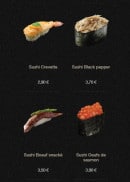 Menu Sushi Shop - Sushi 3