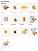 Menu Sushi Shop - Best Sellers