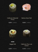 Menu Sushi Shop - California rolls 2