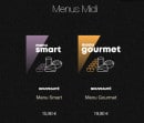 Menu Sushi Shop - Menus midi : smart et gourmet