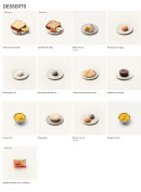 Menu Sushi Shop - Les desserts