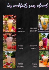 Menu Abo's - Les cocktails